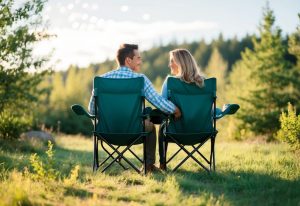 Read more about the article Romantisk udflugt i naturen med komfortable campingstole